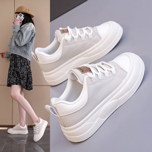 Damen modische Sneakers mit komfortablem Fußbett und rutschfester Sohle EB