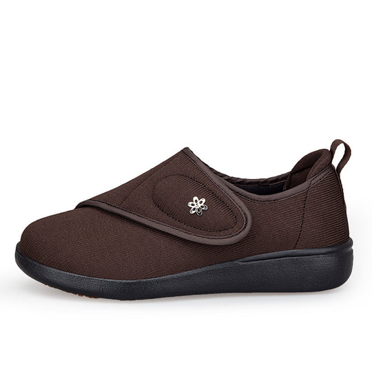 Damen Bequeme und elegante Hausschuhe mit verstellbarem Riemen EB