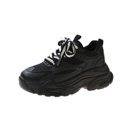 Damen Sportliche Chunky Sneakers mit innovativer Dämpfung und atmungsaktiver Oberflächenstruktur EB