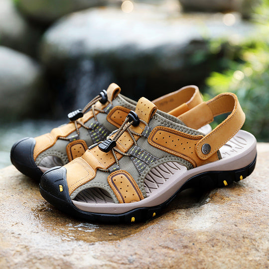 Damen Outdoor-Sandalen mit verstellbaren Riemen und rutschfester Sohle EB