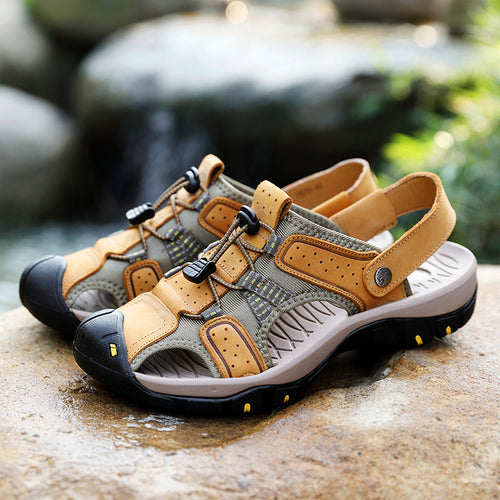 Damen Outdoor-Sandalen mit verstellbaren Riemen und rutschfester Sohle EB
