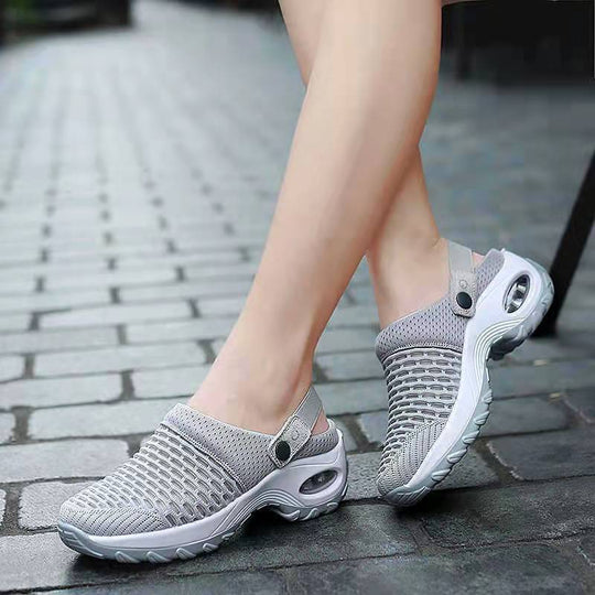 Damen atmungsaktive Clogs mit bequemem Riemendesign Heidi-Mode