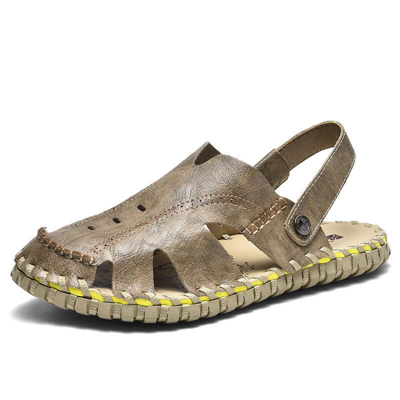 Damen Komfortable Ledersandalen EB