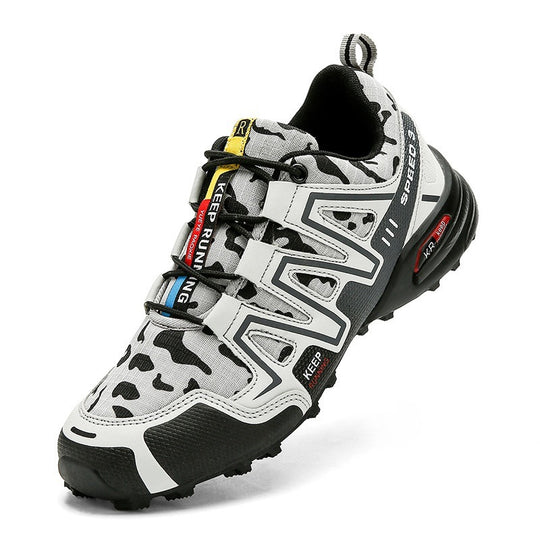 Damen robuste Trail-Laufschuhe mit atmungsaktivem Obermaterial und rutschfester Sohle EB