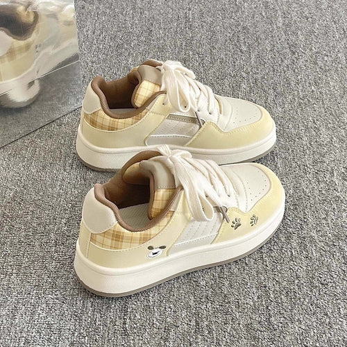 Damen Sneakers mit verspieltem Tiermotiv und komfortabler Dämpfung EB