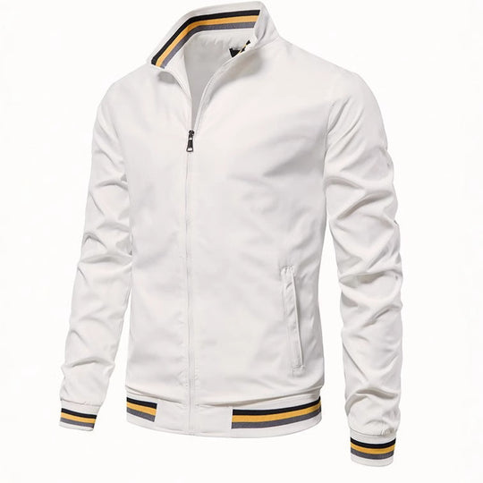 Herren modische Bomberjacke mit elastischen Bündchen EB
