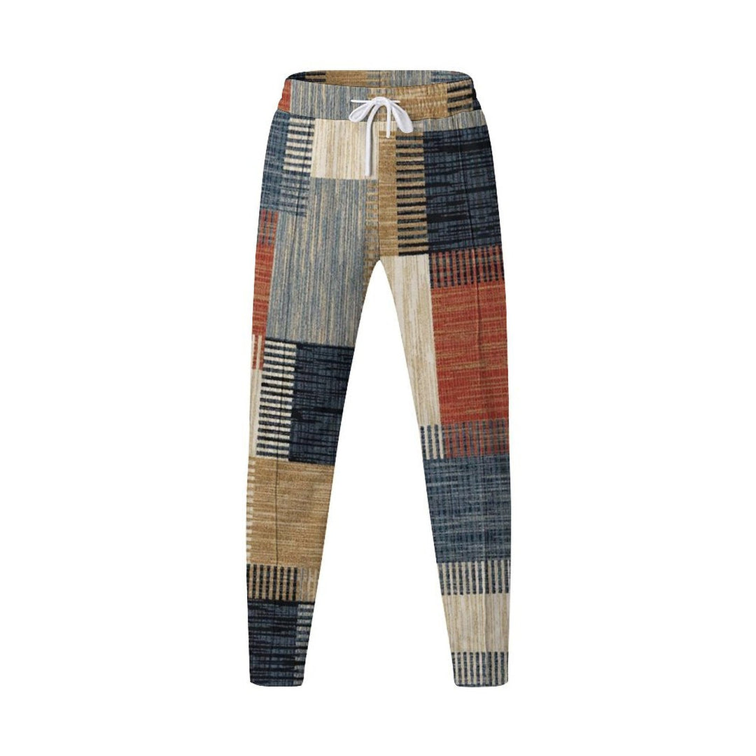 Damen karierte Freizeithose EB