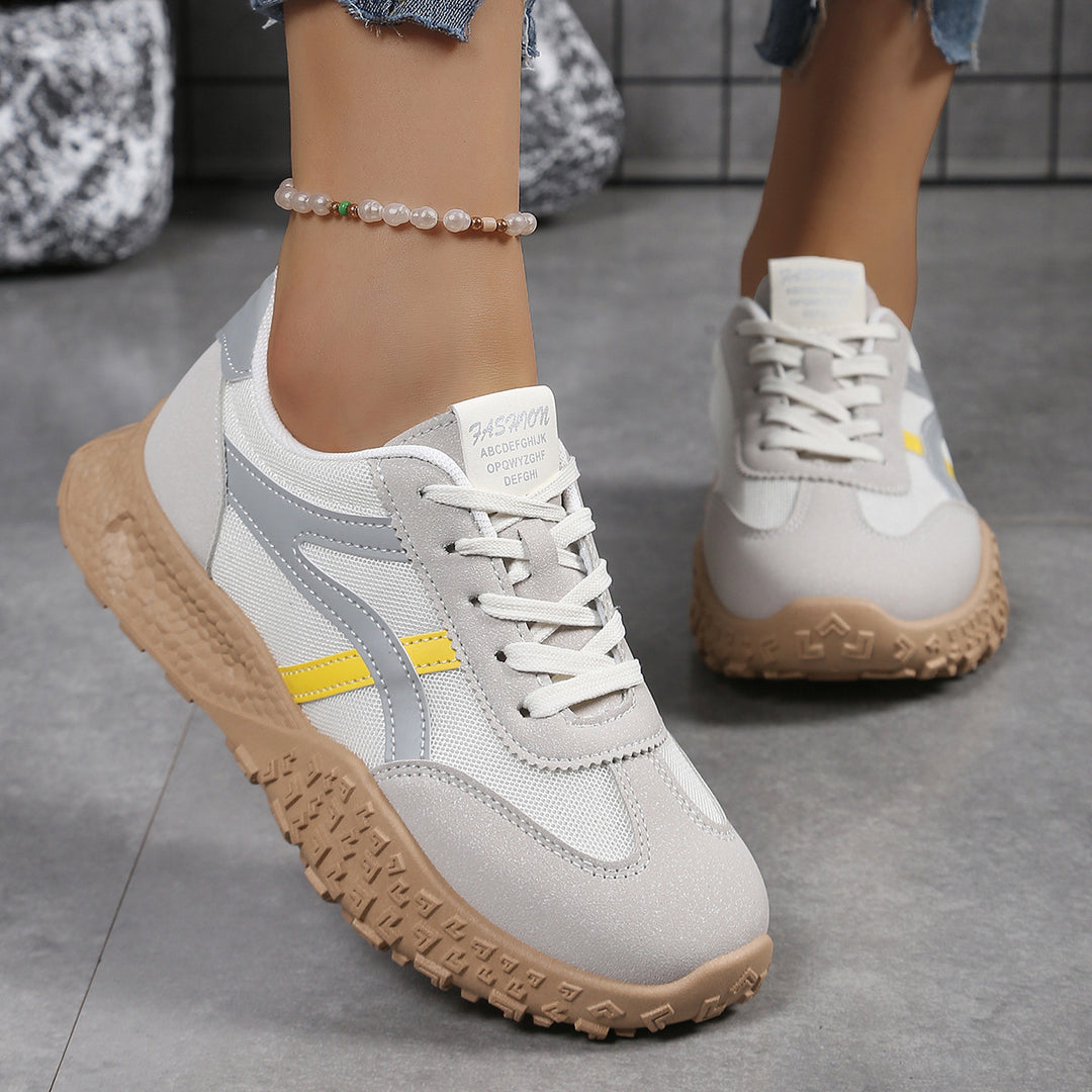 Damen Sportliche Laufschuhe mit rutschfester Sohle und atmungsaktivem Obermaterial EB