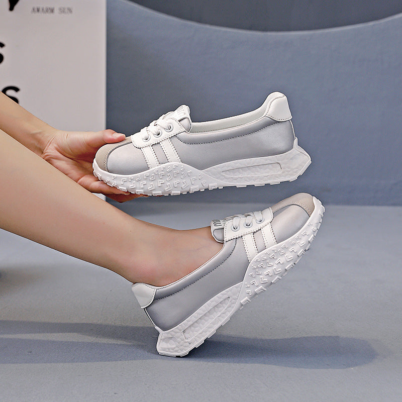 Damen Sportliche Sneakers mit elastischem Komfort und rutschfester Sohle EB