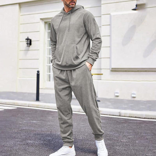 Herren Kapuzenpullover und Jogginghose Set EB