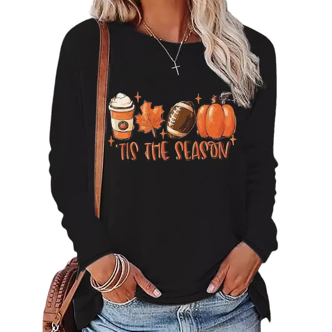 Damen Lässiges Langarmshirt mit elegantem Schnitt und komfortablem Stoff EB