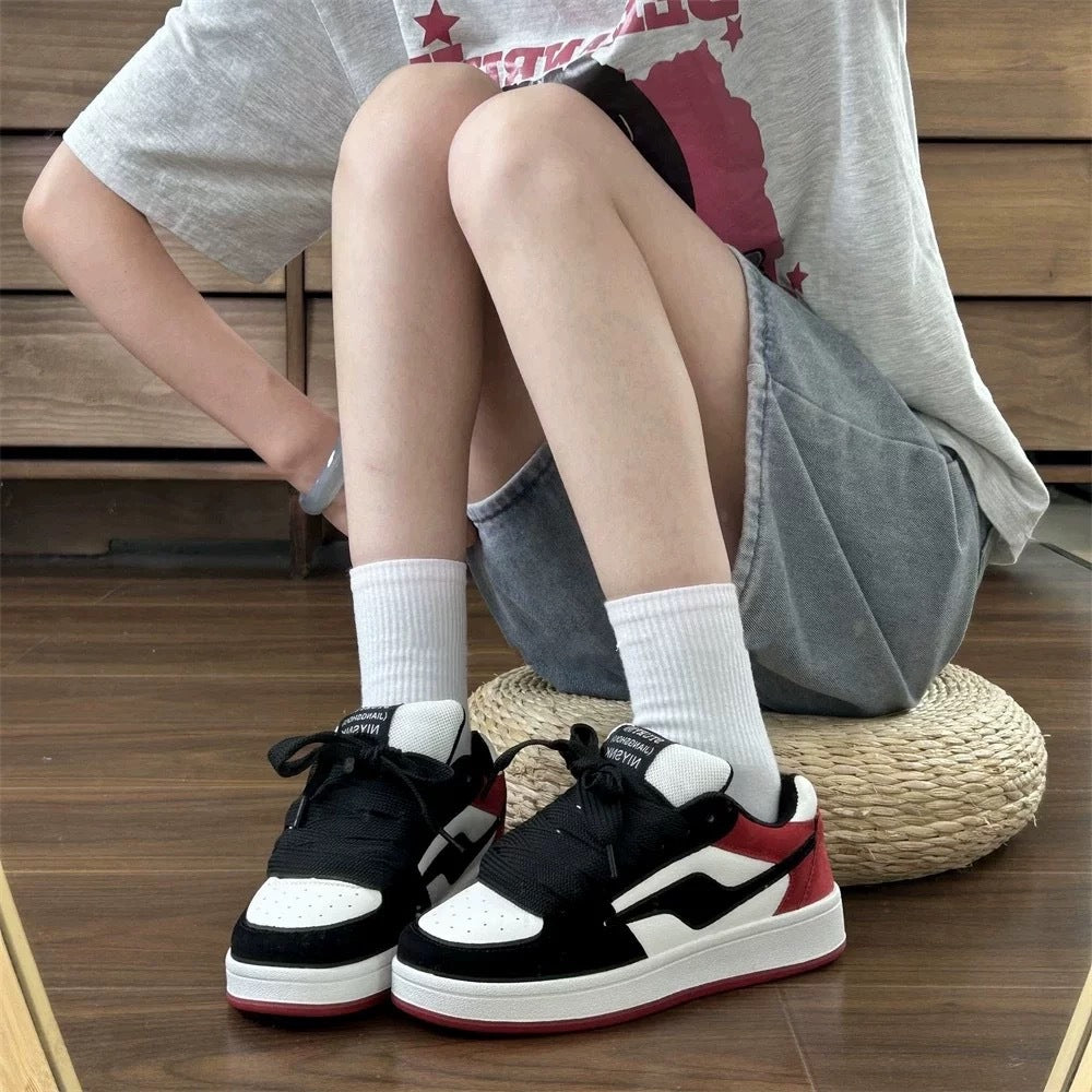 Damen Sportliche Sneakers mit Komfortpolsterung und rutschfester Sohle EB