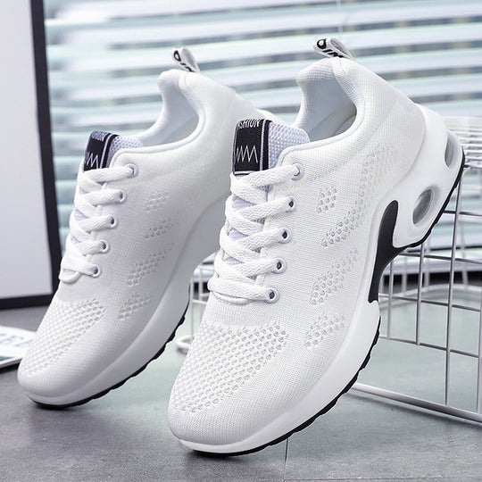 Damen Sportliche Sneaker mit atmungsaktivem Obermaterial und Dämpfung EB