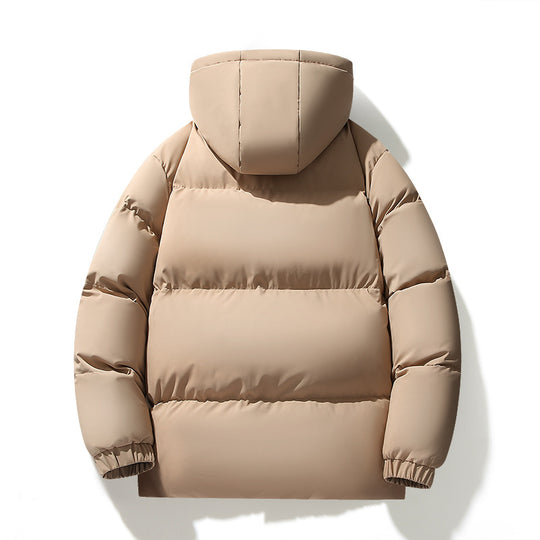 Herren urbaner Kapuzen-Steppanorak mit mattierter Oberfläche und isolierender Füllung EB