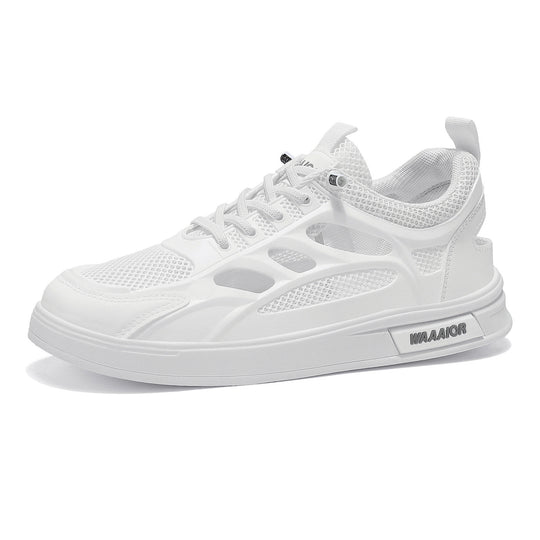 Damen Sportsneakers mit atmungsaktiver Mesh-Oberfläche und rutschfester Sohle EB