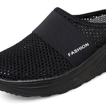 Damen Atmungsaktive Komfort Clogs mit innovativem Dämpfungssystem EB