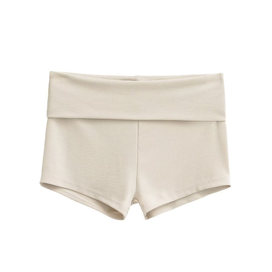 Damen bequeme Sportshorts mit breitem Bund EB