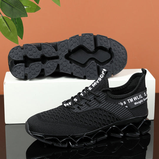 Damen Sportliche Dämpfungs-Sneaker mit atmungsaktivem Obermaterial EB