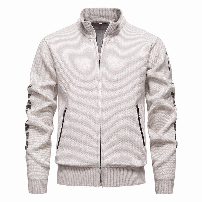 Herren Steppjacke mit hohem Kragen und praktischen Taschen EB