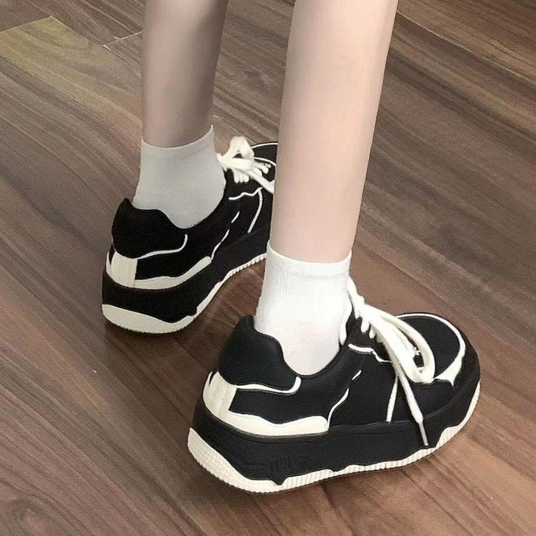 Damen Sportliche Modische Sneakers mit einzigartigem Design EB
