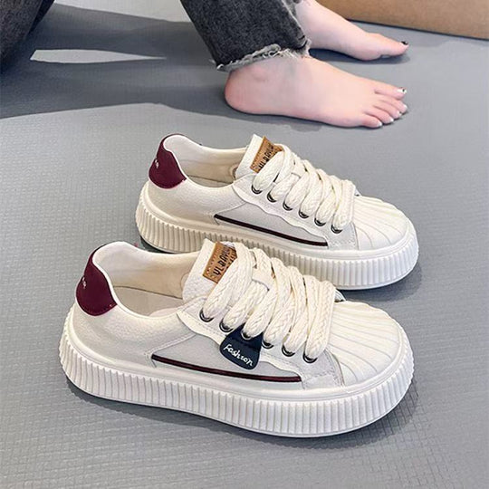 Damen Sneaker mit strukturiertem Obermaterial und moderner Sohle EB