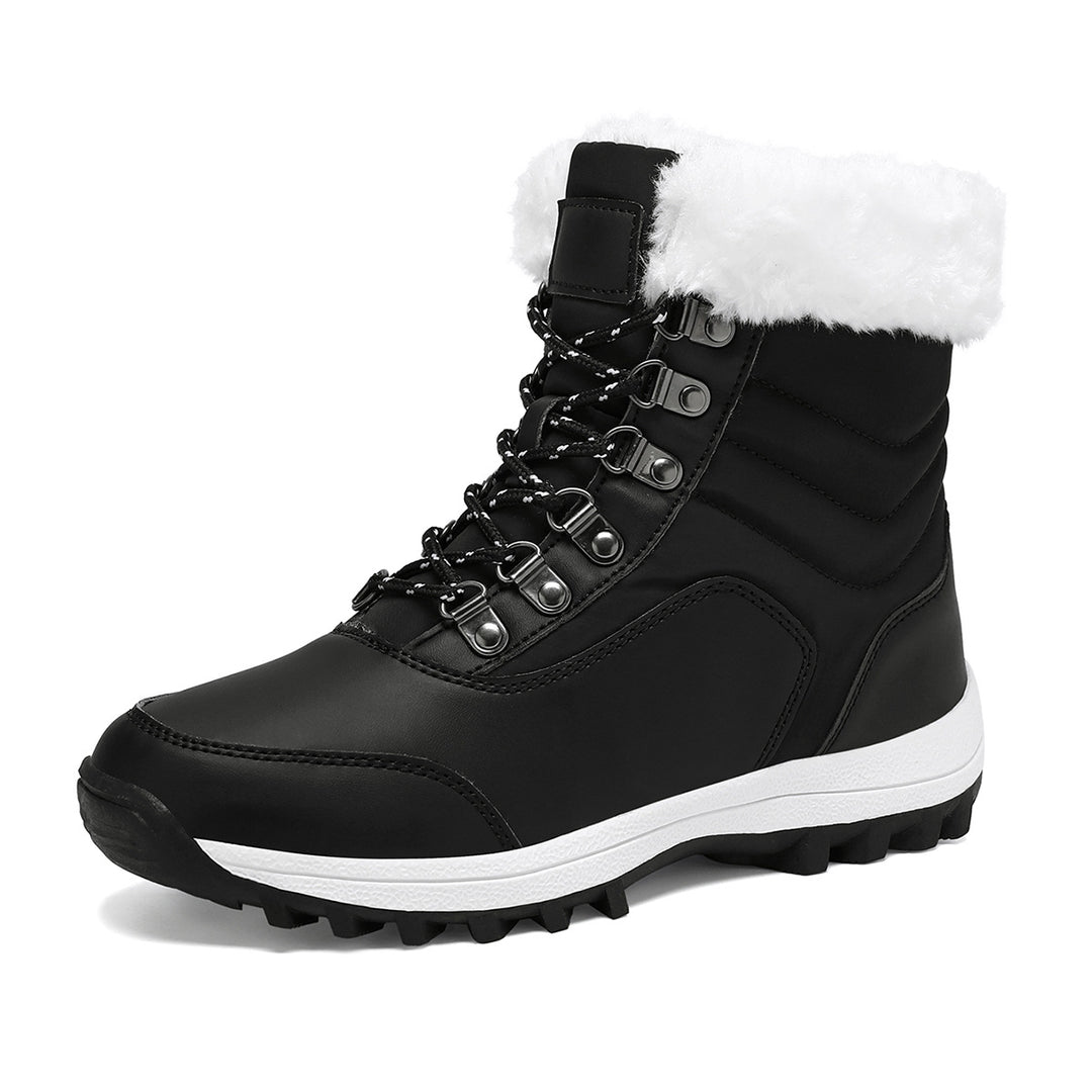 Damen Wasserfeste Winterstiefel mit Kuschelfutter EB