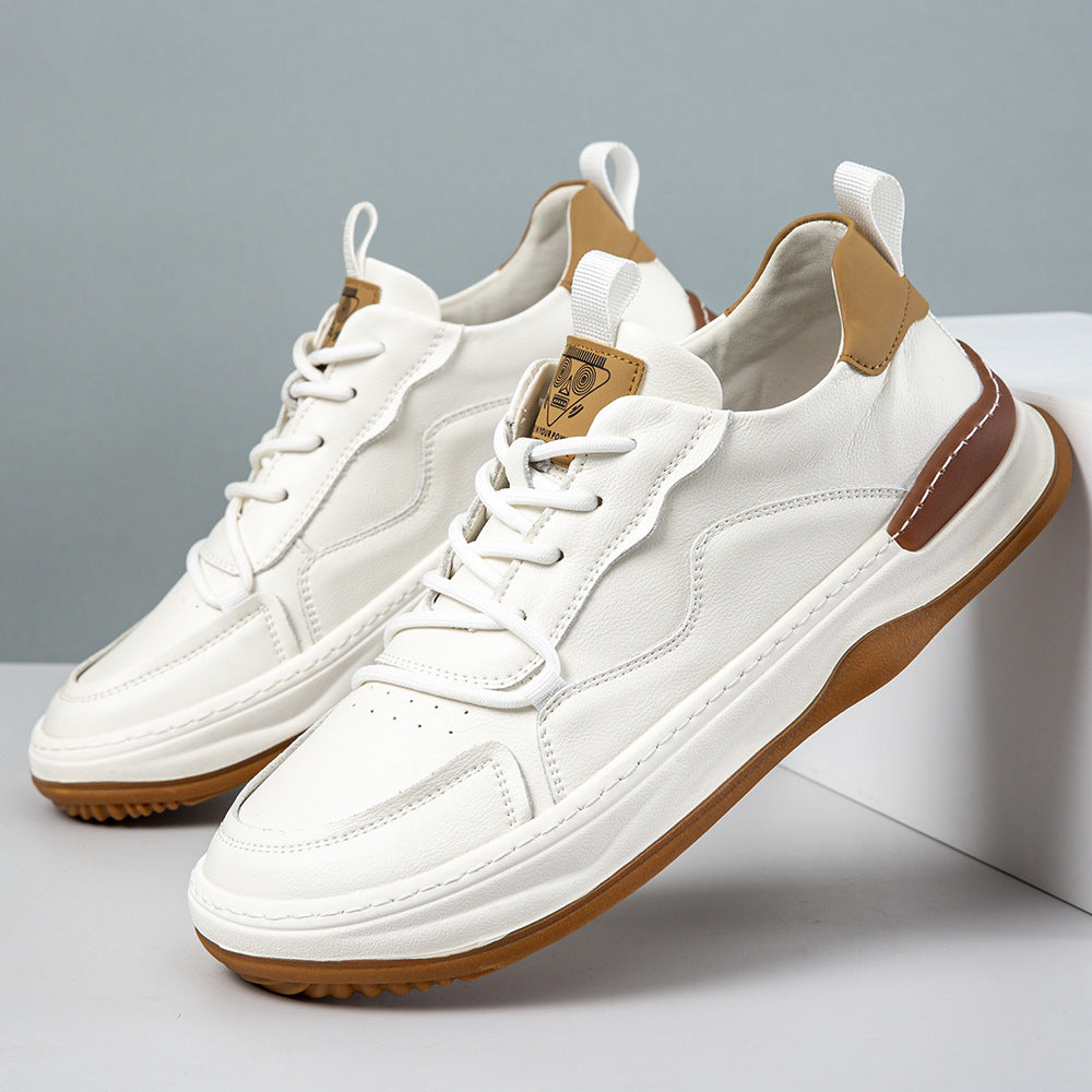 Damen Sportliche Ledersneaker mit komfortabler Sohle EB