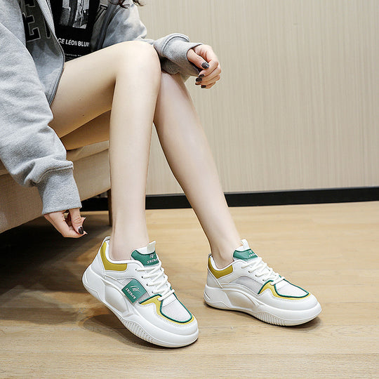 Damen Lifestyle Sneakers mit atmungsaktiver Mesh-Oberfläche und dämpfender Sohle EB