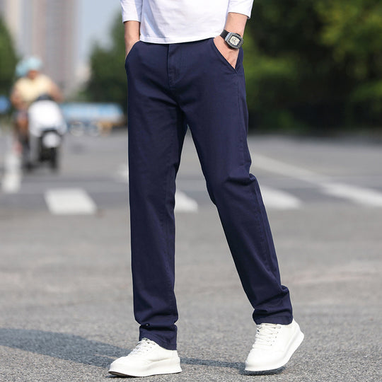 Herren Chinos mit schmalem Schnitt und elastischem Bund EB