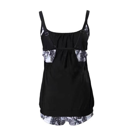 EB | Damen Tankini Set mit Floralen Shorts und Angenehmen Trägern