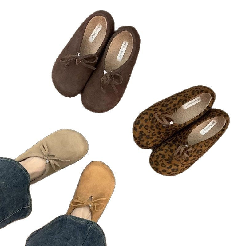 Damen Bequeme Clogs mit Satinband EB