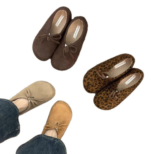 Damen Bequeme Clogs mit Satinband EB