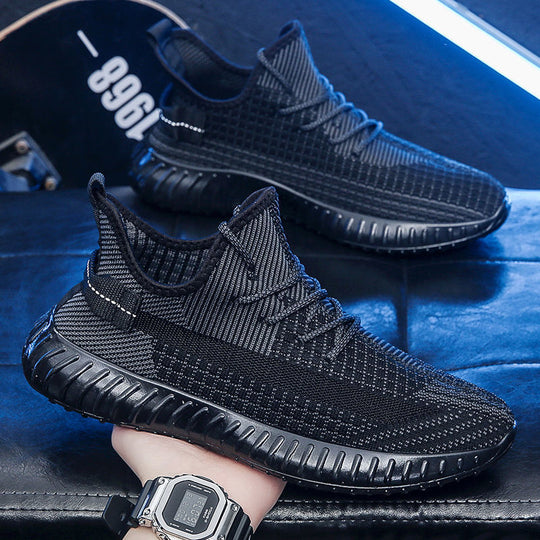 Damen Sportliche Sneaker mit atmungsaktiver Strickkonstruktion und flexibler Sohle EB