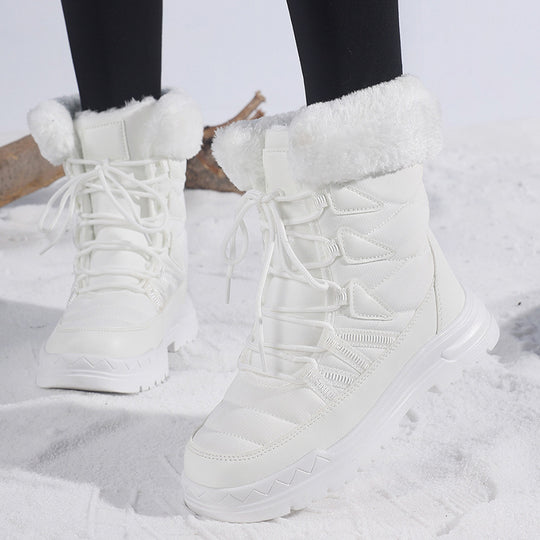 Damen Winter-Wanderschuhe mit isolierendem Futter und rutschfester Sohle EB