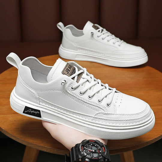 Damen modische Sneakers mit weichem Leder und innovativer Sohlentechnologie EB