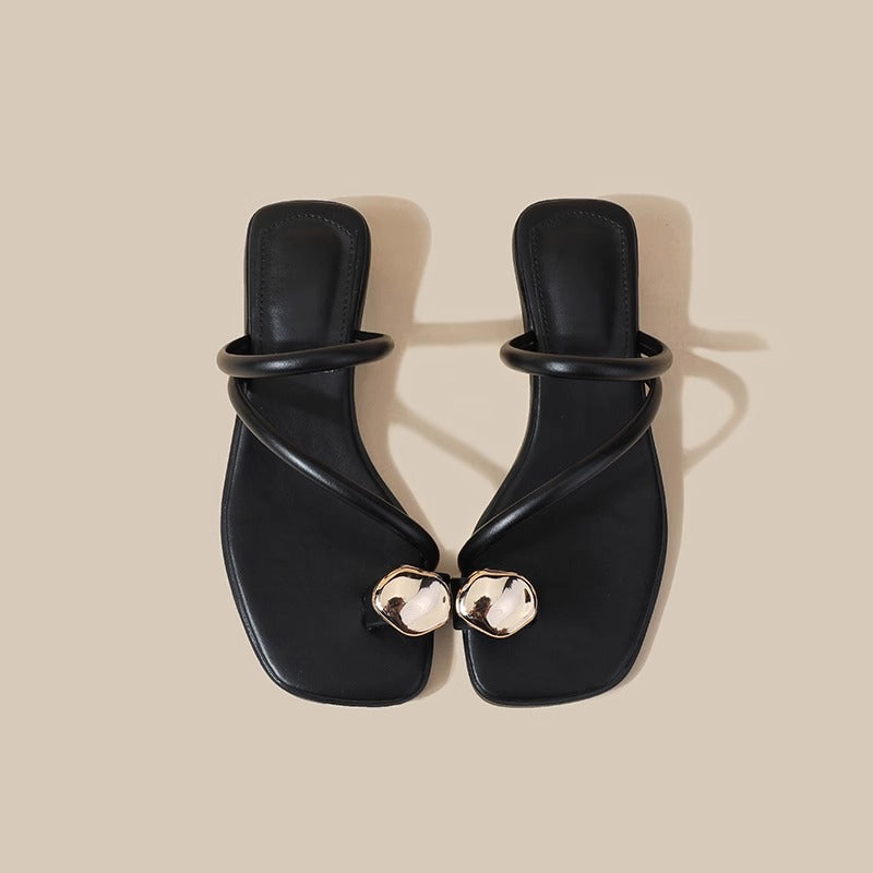 Damen Elegante Sandalen mit hochwertigem Komfort und modischen Akzenten EB