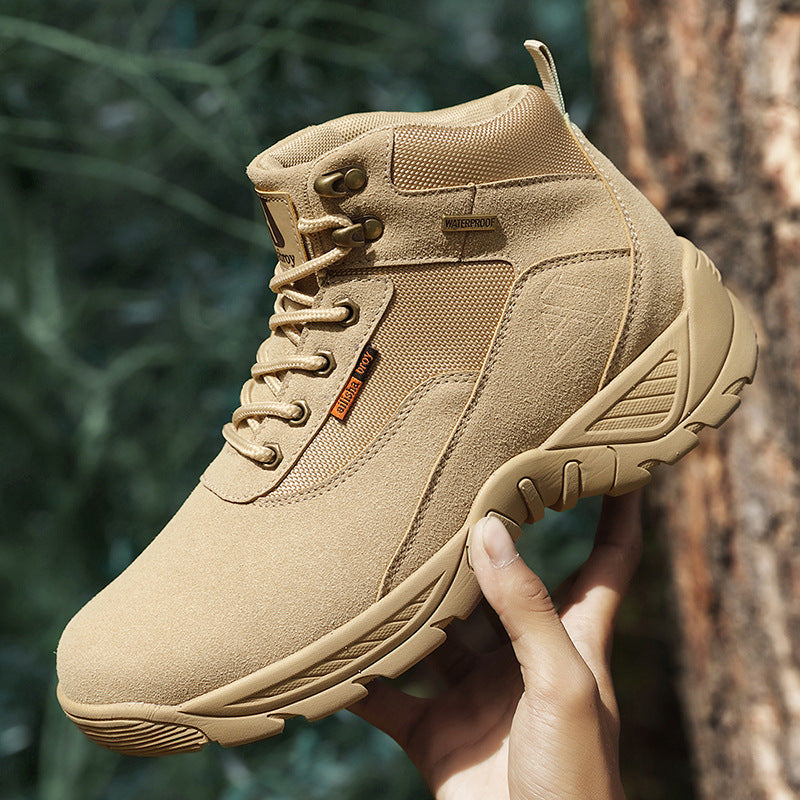 Herren wasserfeste Wanderschuhe mit rutschfester Sohle und komfortabler Polsterung EB