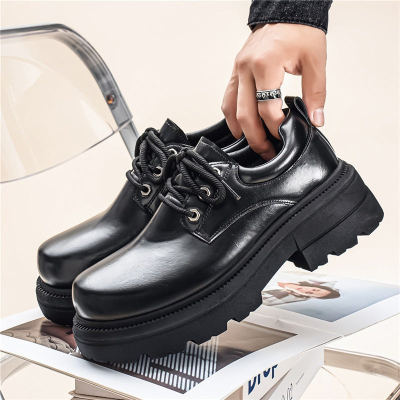 Damen Modische Chunky Schnürschuhe mit stabiler Sohle und komfortablem Innenfutter EB