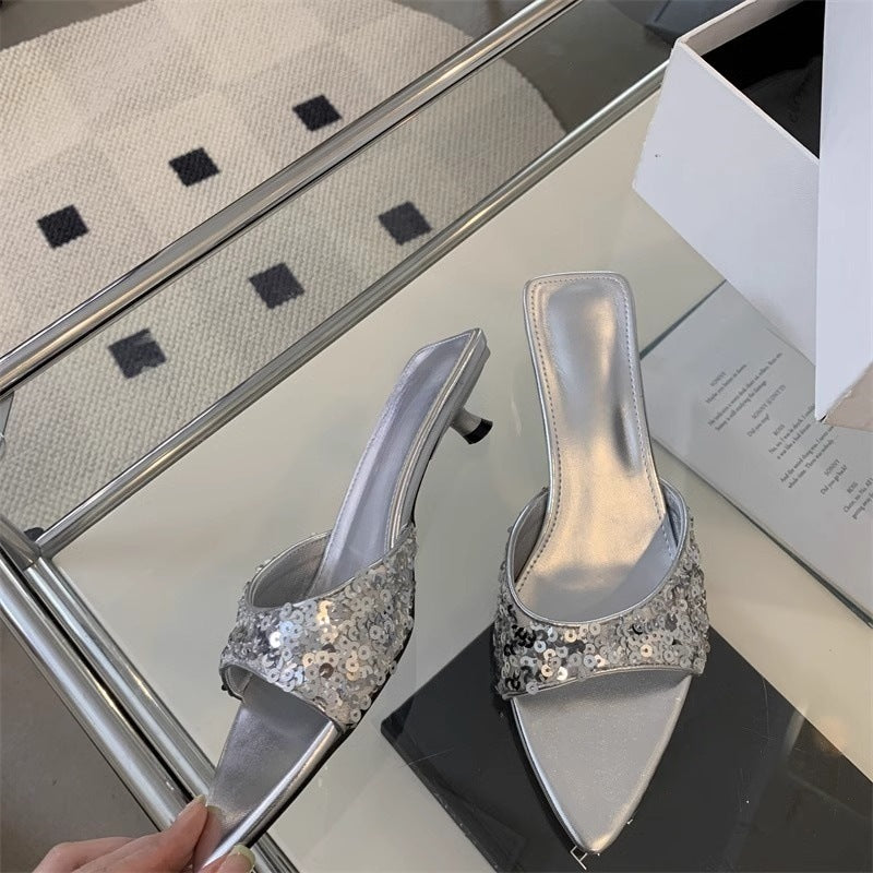 Damen Glamouröse Mules EB