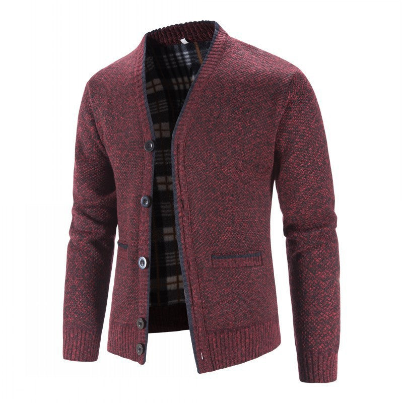 Damen Strickjacke im modernen Herringbone-Muster EB