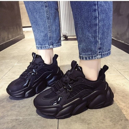 Damen Sportliche Sneaker mit modischem Design und bequemer Dämpfung EB