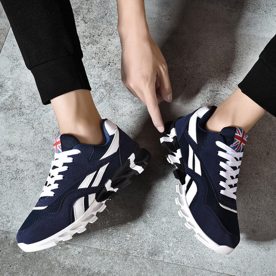 Damen Sportliche Laufschuhe mit stoßdämpfendem Sohlen-Design und atmungsaktivem Obermaterial EB