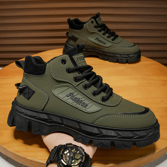 Herren High-Top Sneakers mit robustem Profil und rutschfester Sohle EB