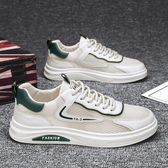 Damen Sportliche Sneakers mit atmungsaktiven Netzmaterialien und rutschfester Sohle EB