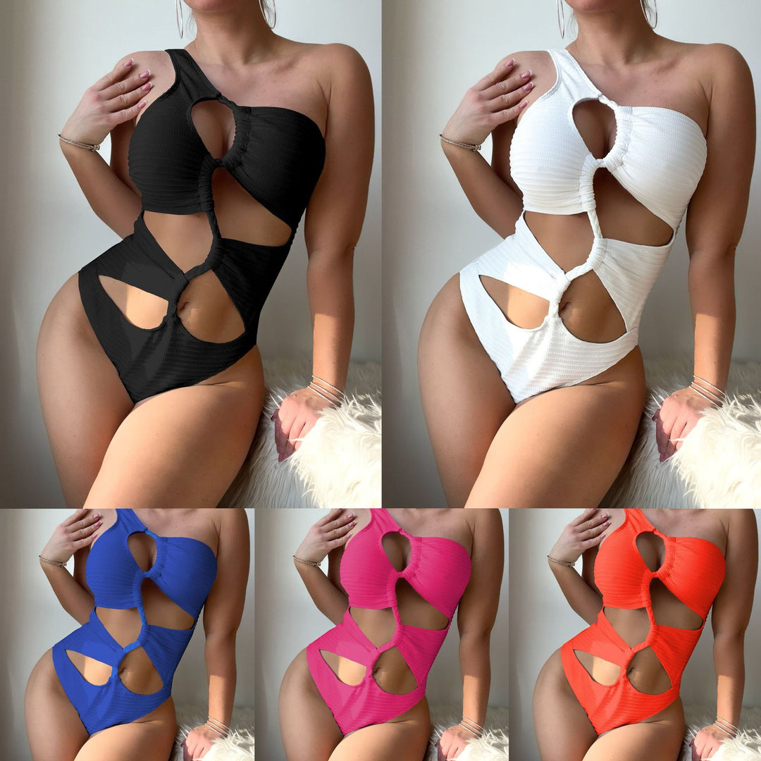 Damen Einteiler Badeanzug mit aufregendem Cut-Out-Design EB