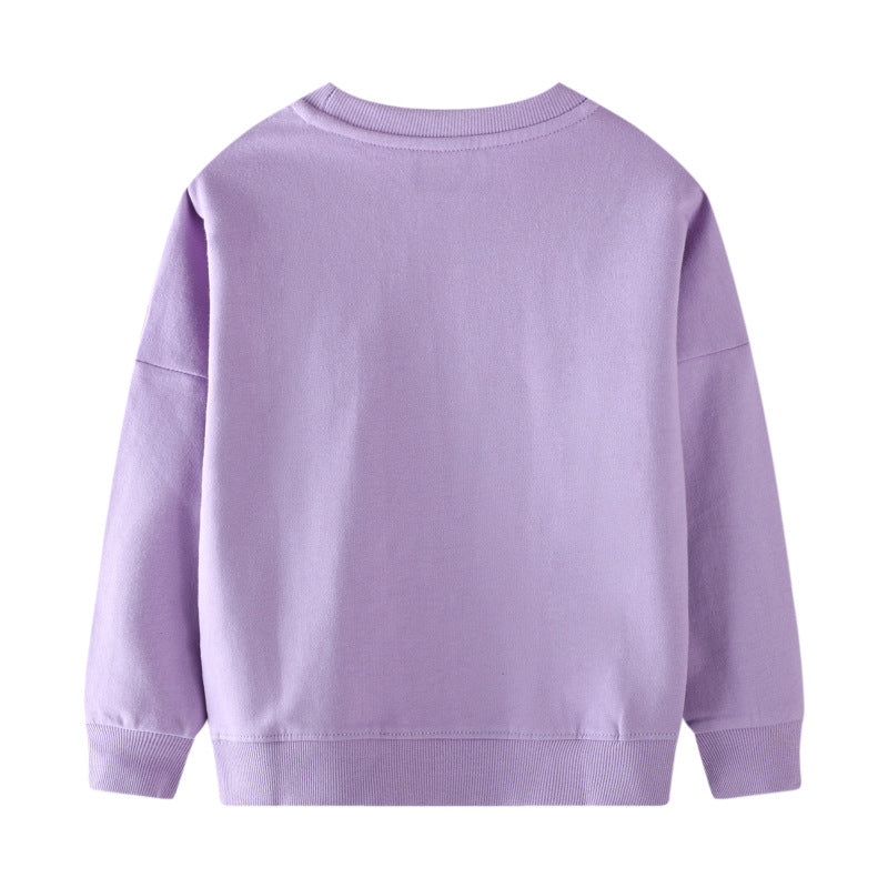 Mädchen Sweatshirt mit verzaubertem Feen- und Schmetterlingsdesign EB