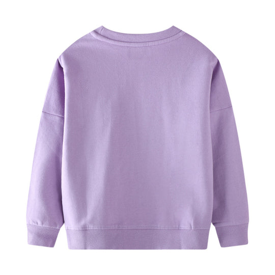 Mädchen Sweatshirt mit verzaubertem Feen- und Schmetterlingsdesign EB