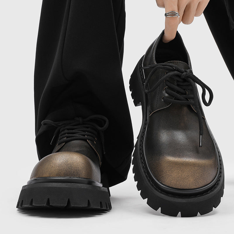 Damen Stabile und modische Schnürschuhe mit robustem Profil EB