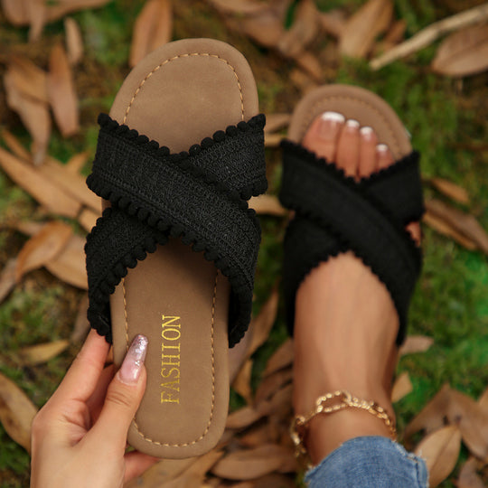 Damen trendige Riemen-Sandalen EB