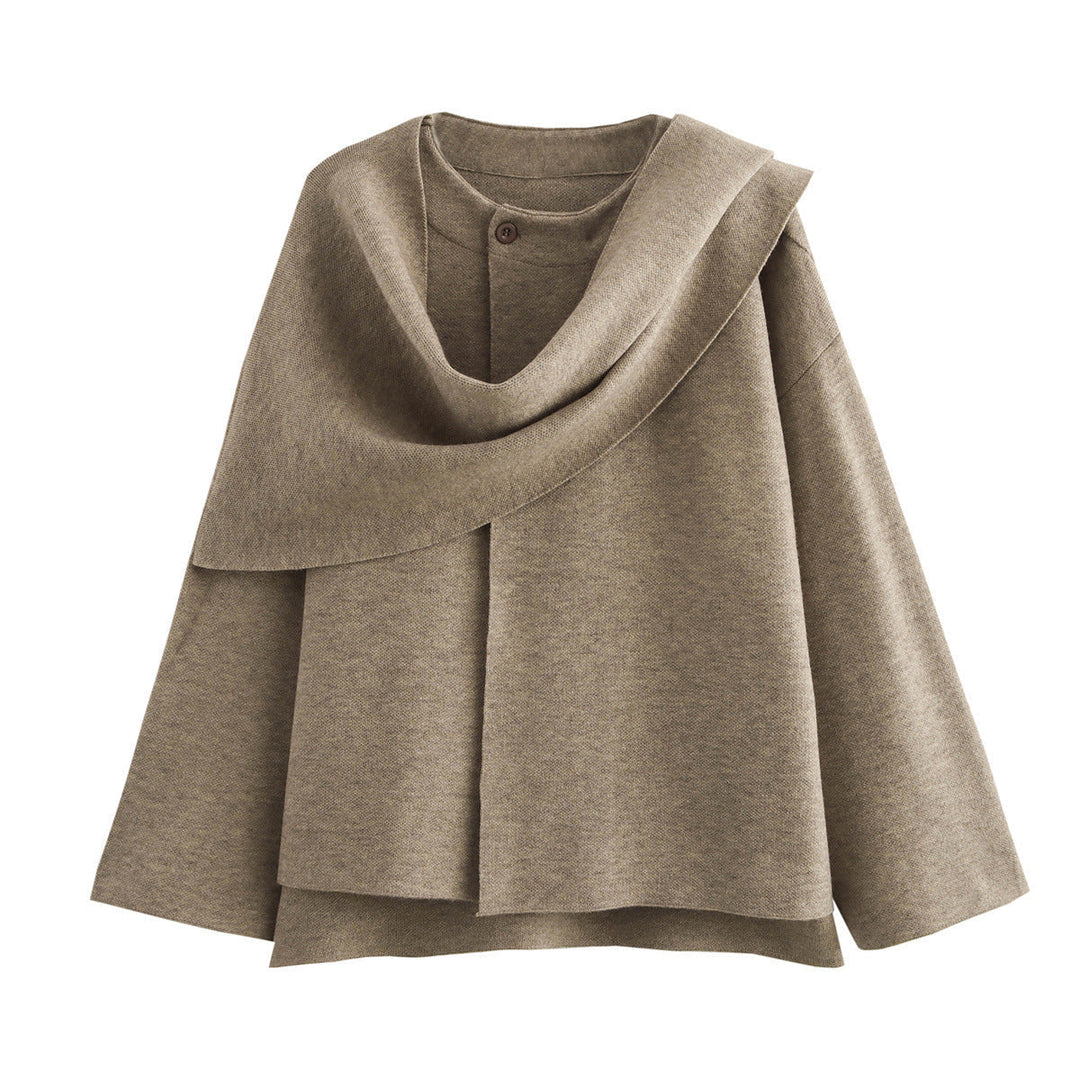 EB | Jacke mit Schal Bequem und Warm Perfekt für Den Winter
